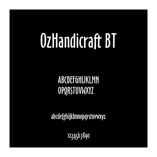 OzHandicraft BT