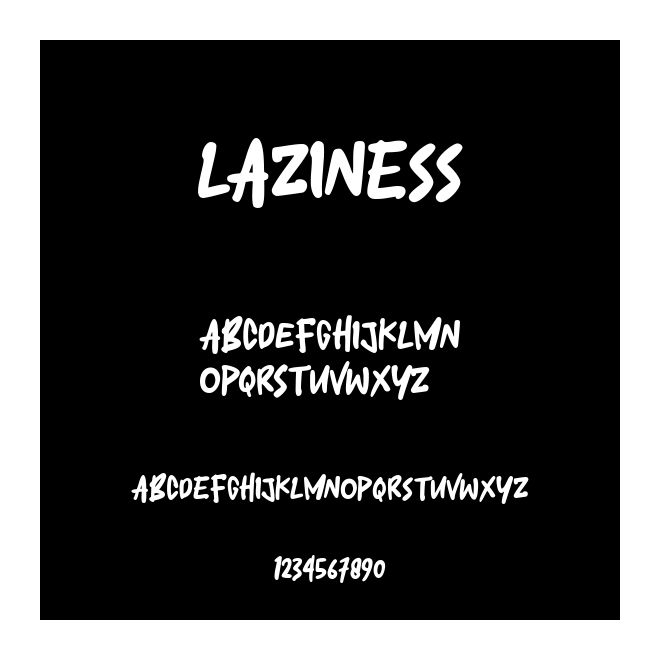 Laziness