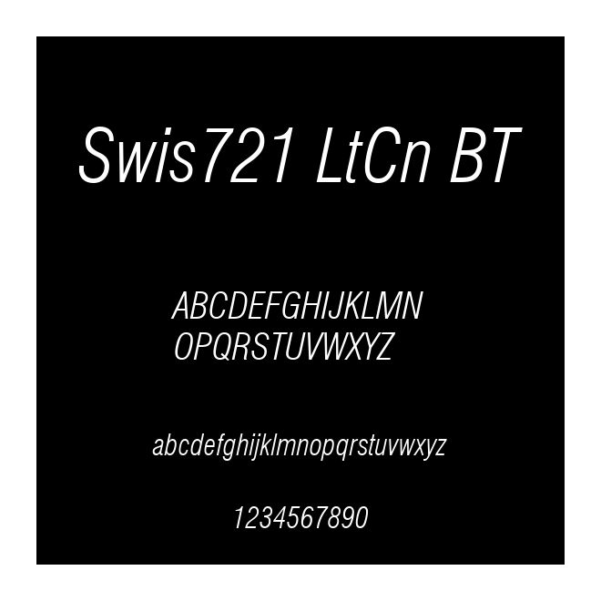 Swis721 LtCn BT