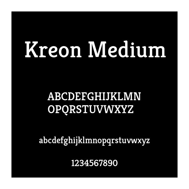 Kreon Medium