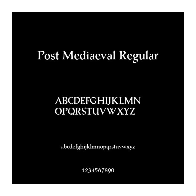 Post Mediaeval Regular