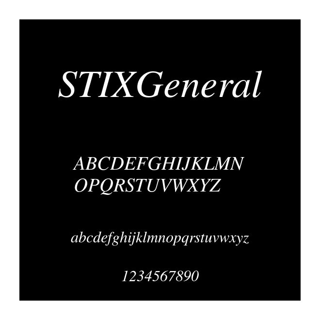 STIXGeneral