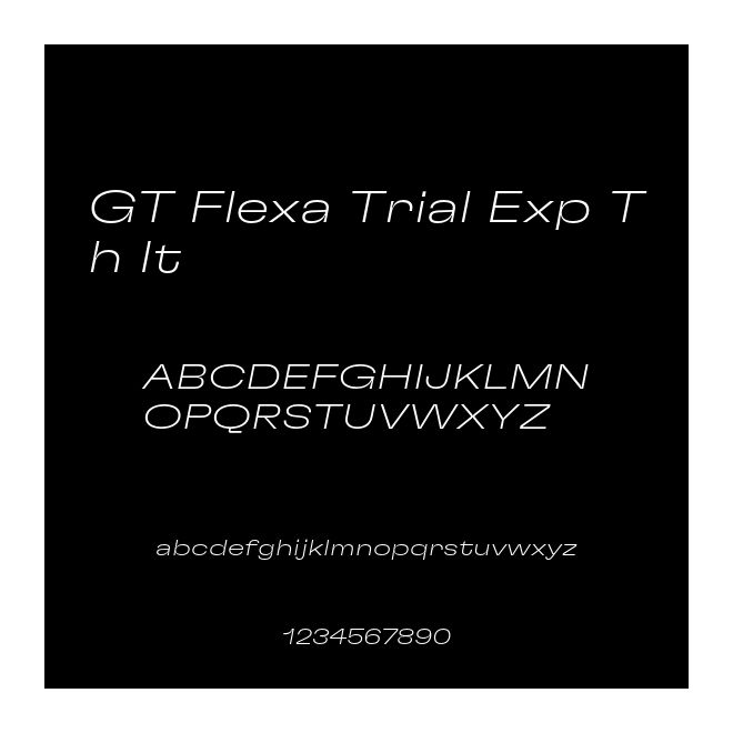 GT Flexa Trial Exp Th It
