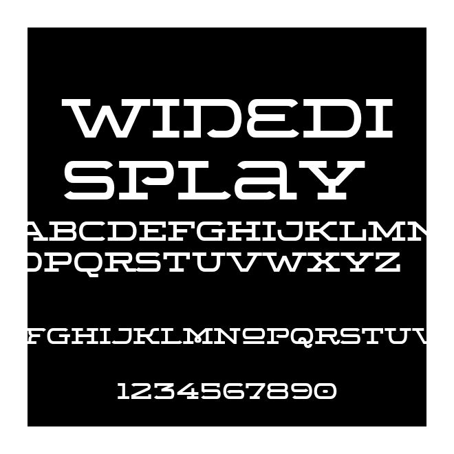 WideDisplay