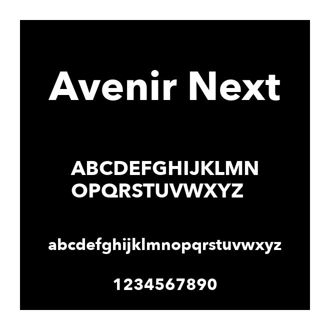 Avenir Next