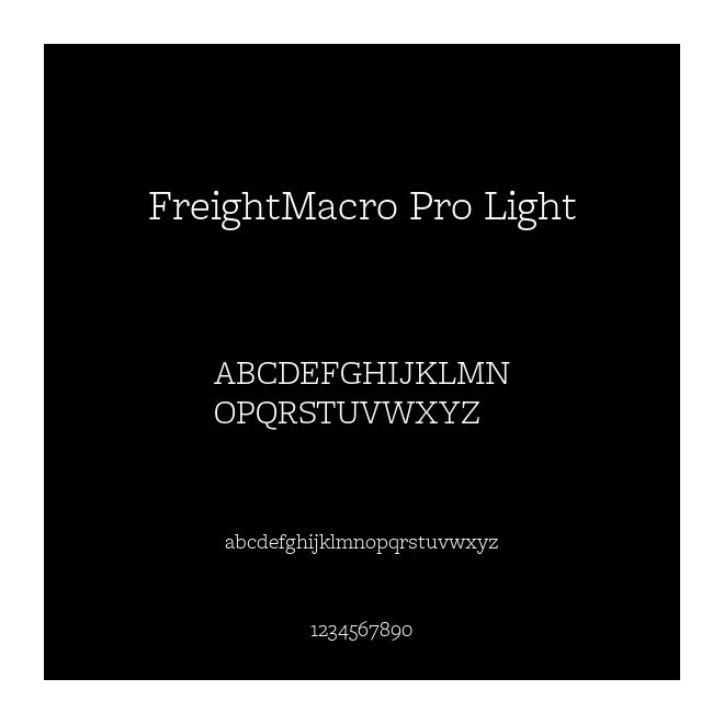 FreightMacro Pro Light