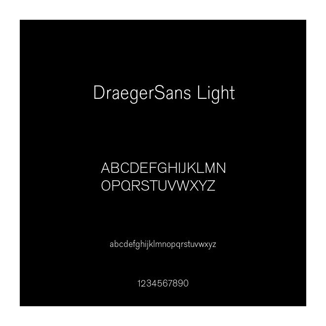 DraegerSans Light