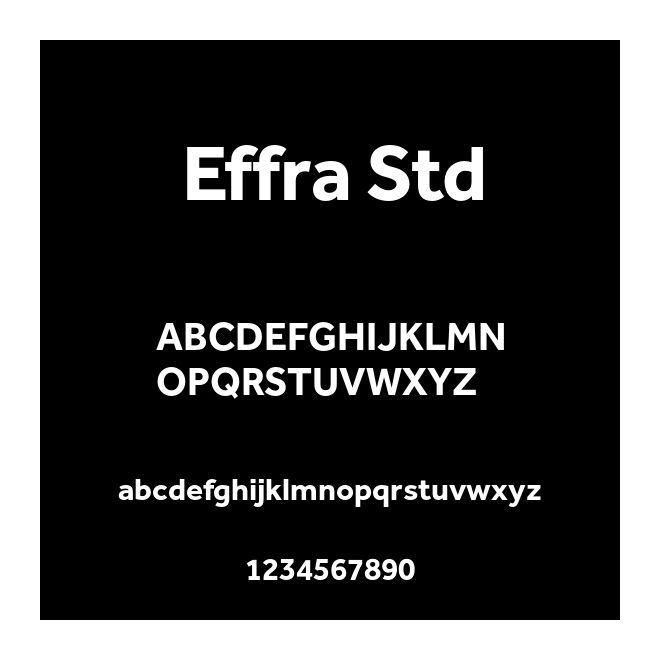 Effra Std