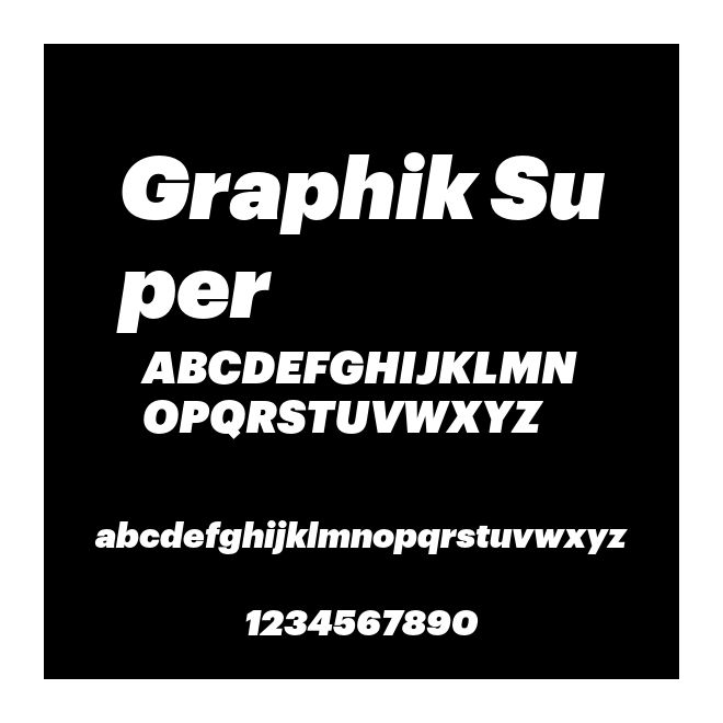 Graphik Super