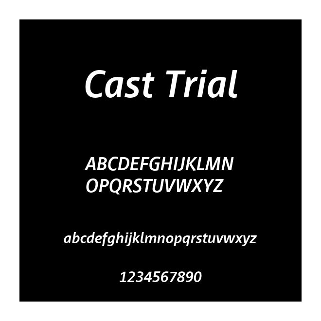 Cast Trial
