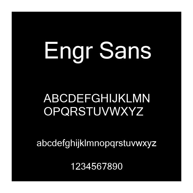 Engr Sans