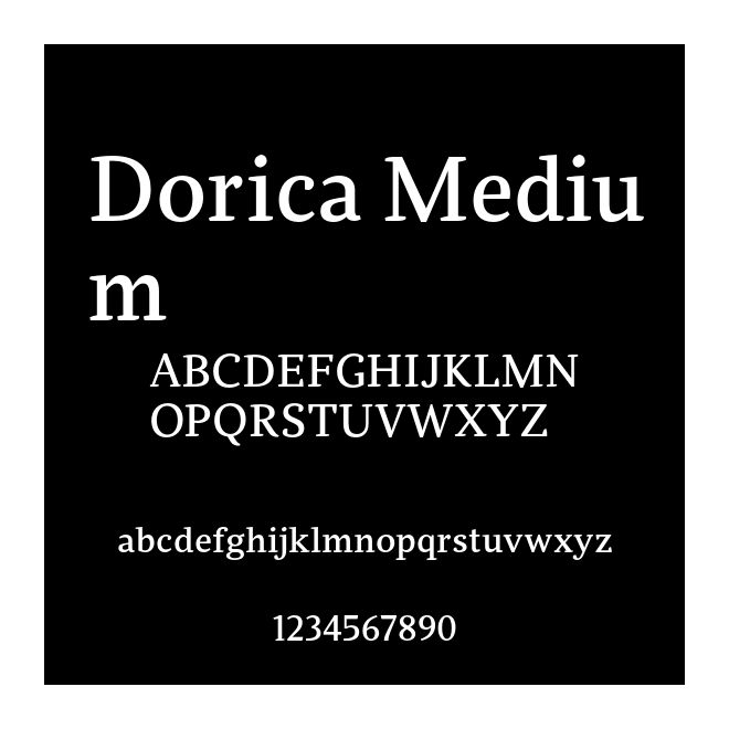 Dorica Medium