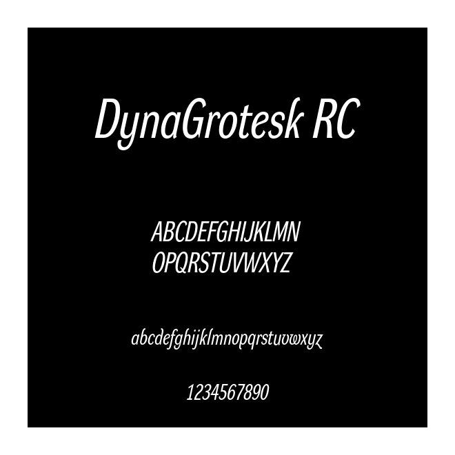 DynaGrotesk RC