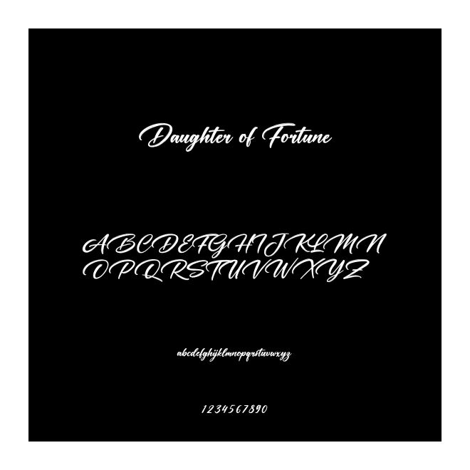 Daughter of Fortune