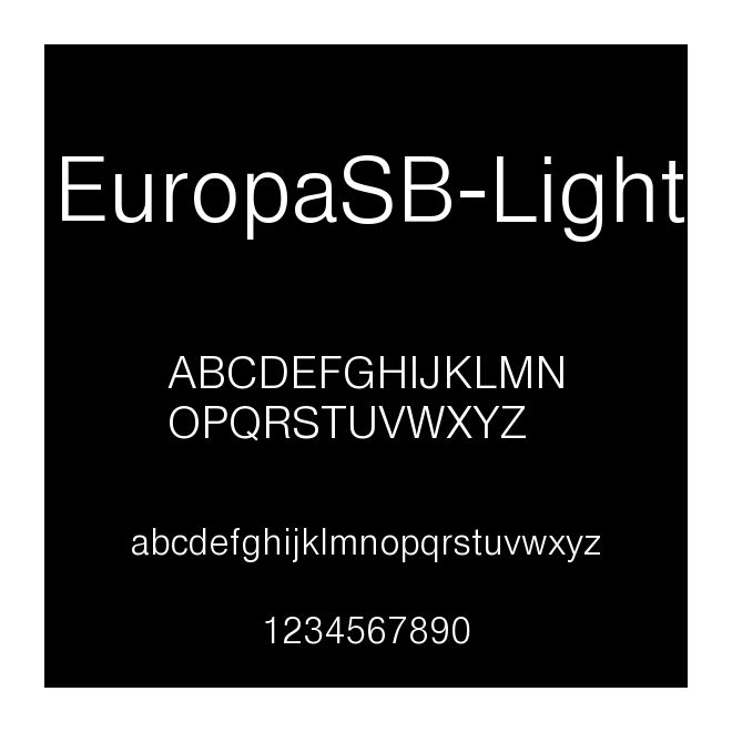 EuropaSB-Light