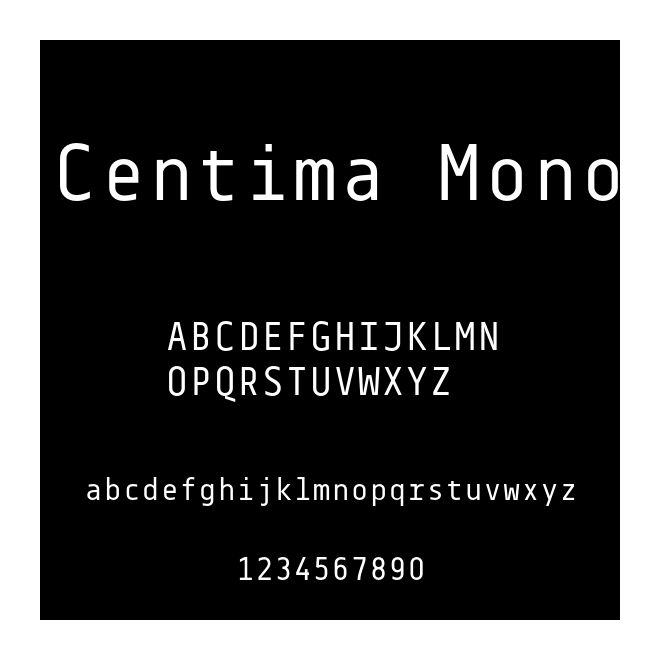 Centima Mono