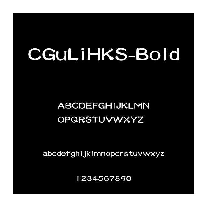 CGuLiHKS-Bold
