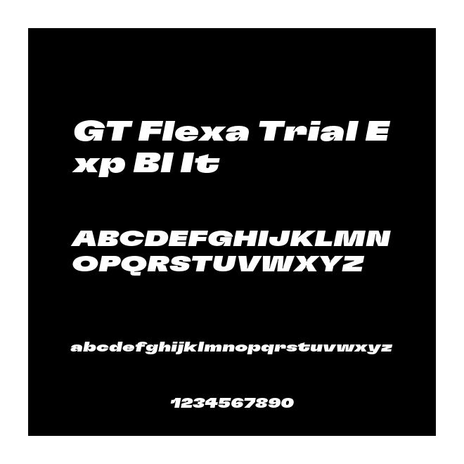 GT Flexa Trial Exp Bl It