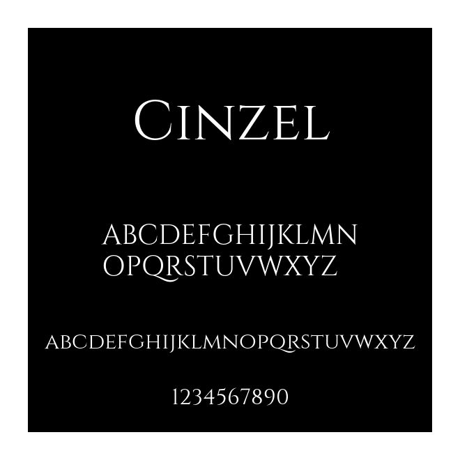 Cinzel