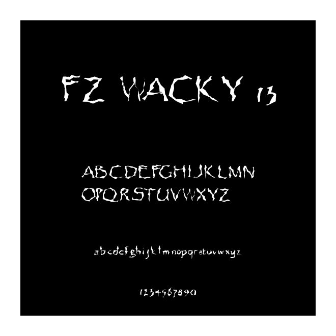 FZ WACKY 13