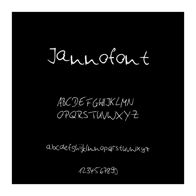 Jannofont