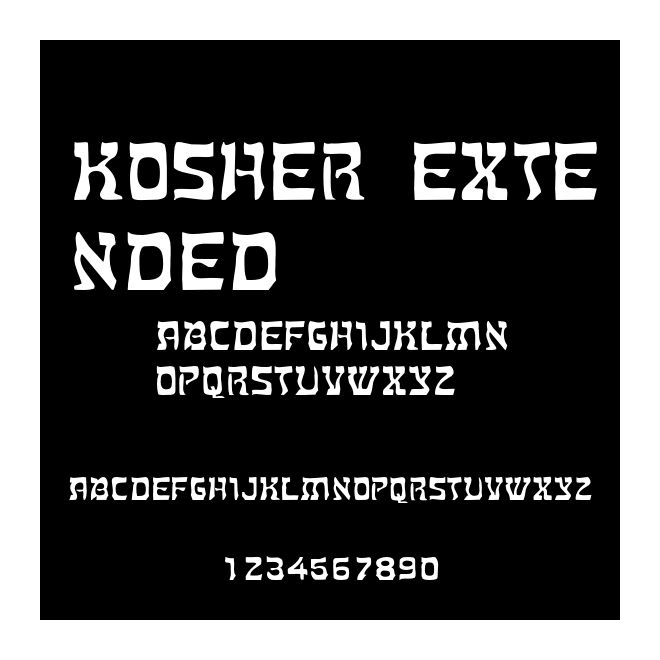 Kosher Extended