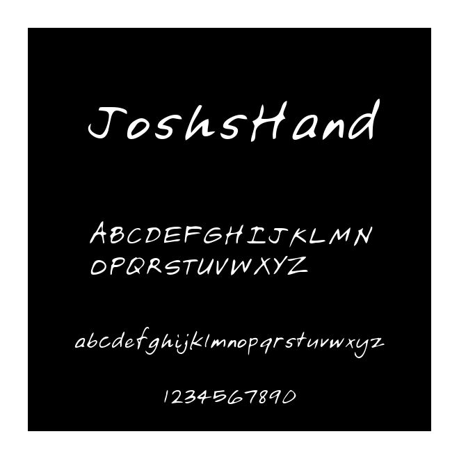 JoshsHand