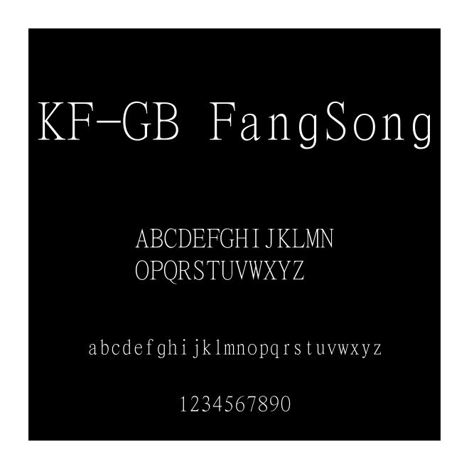 KF-GB FangSong