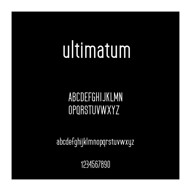 ultimatum