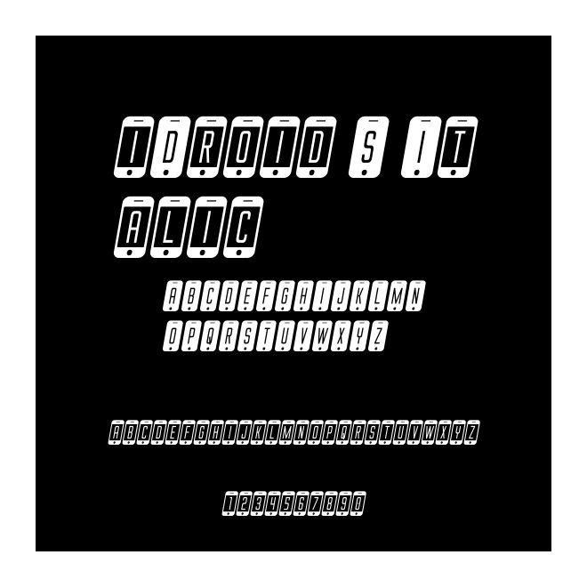 iDroid S Italic