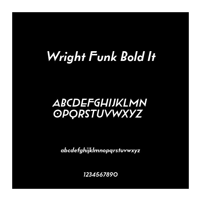 Wright Funk Bold It