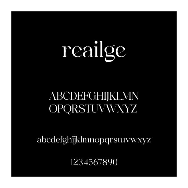 reailge