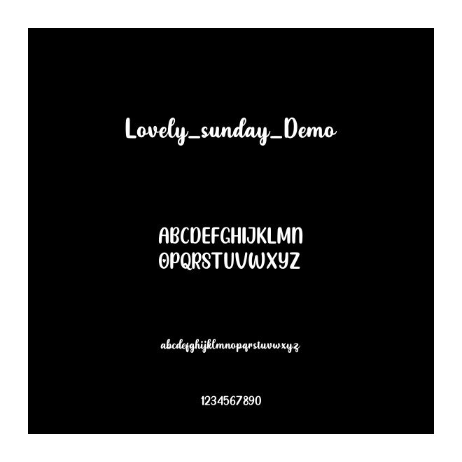 Lovely_sunday_Demo