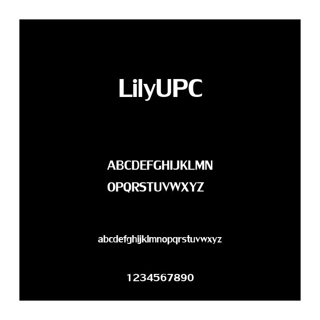LilyUPC