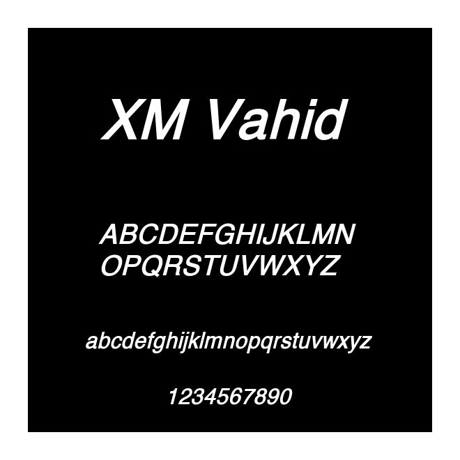 XM Vahid