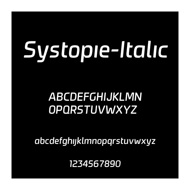 Systopie-Italic