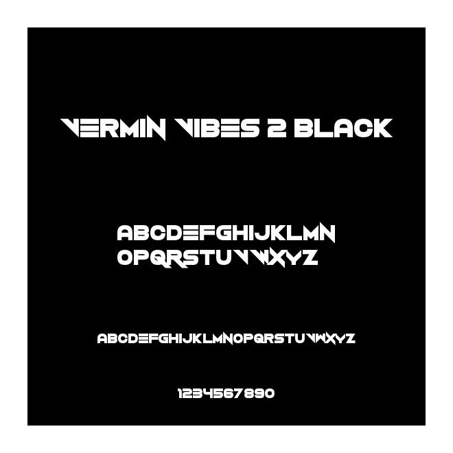 Vermin Vibes 2 Black