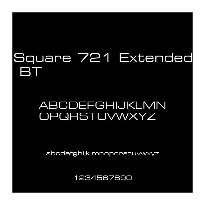 Square 721 Extended BT