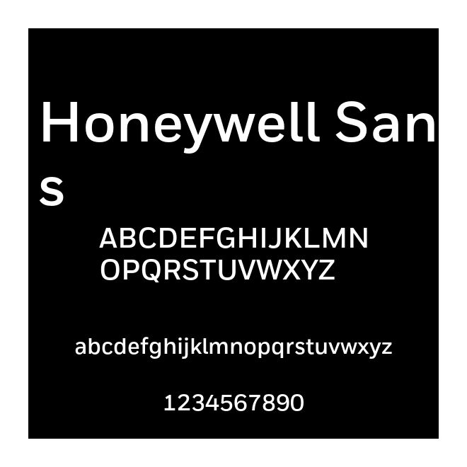 Honeywell Sans
