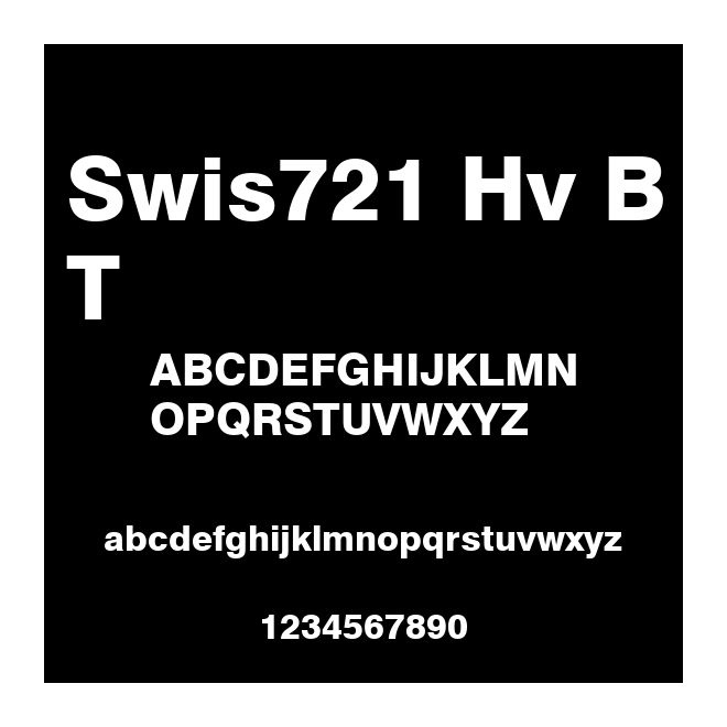 Swis721 Hv BT 