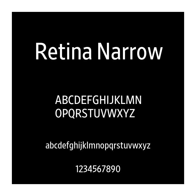 Retina Narrow