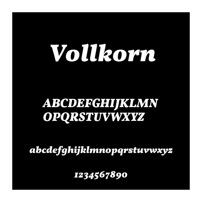 Vollkorn