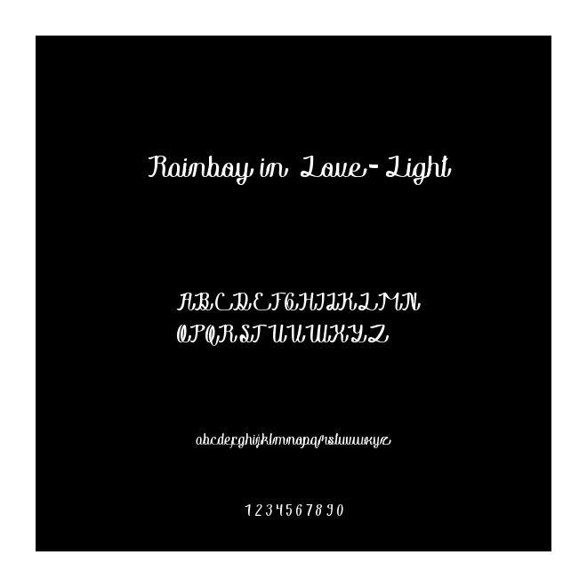 Rainboy in Love-Light