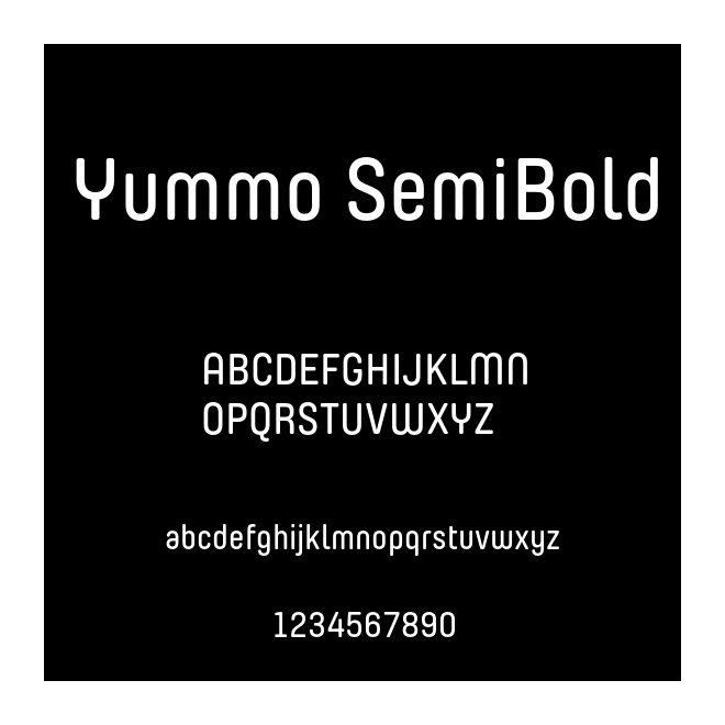 Yummo SemiBold