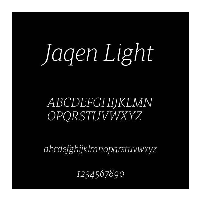 Jaqen Light