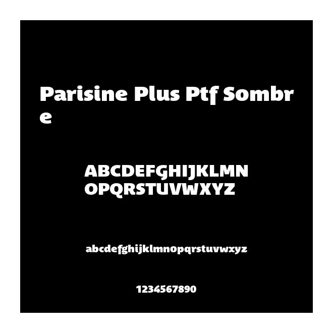 Parisine Plus Ptf Sombre