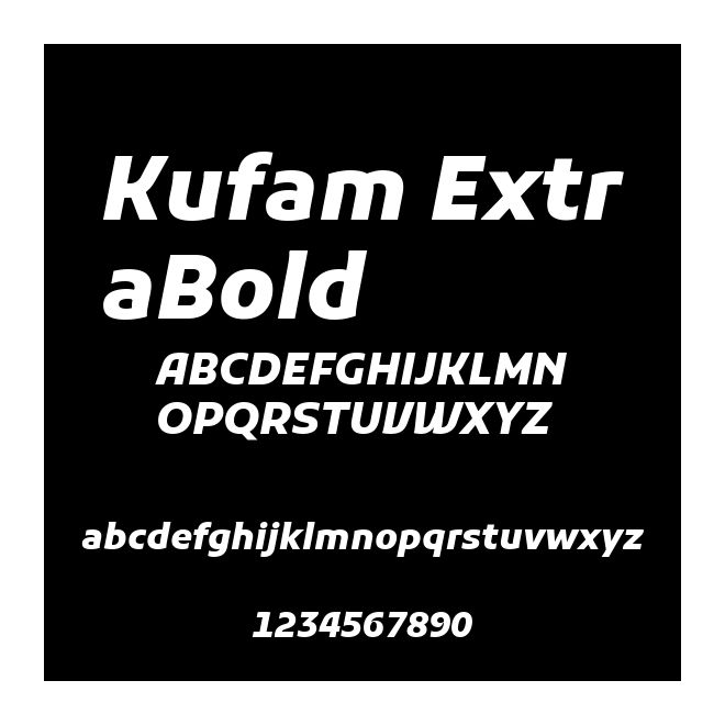 Kufam ExtraBold