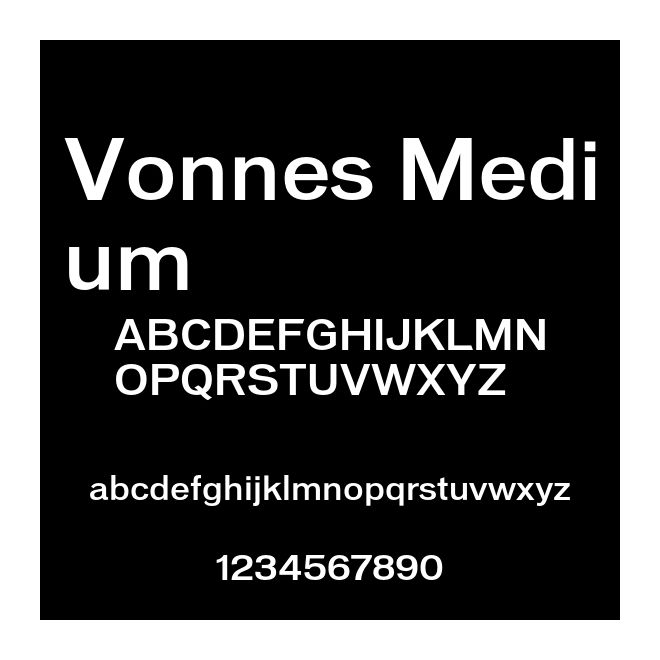 Vonnes Medium