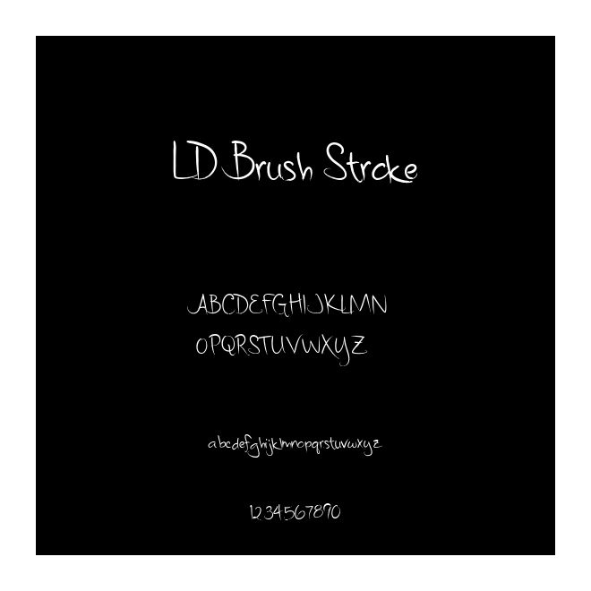 LD Brush Stroke