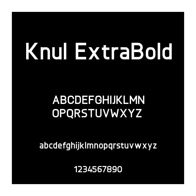Knul ExtraBold